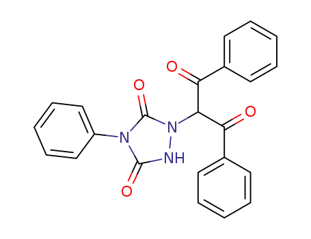 2-(4-Phenyl-2H-1,2,4-triazoline-3,5-dionyl)-1,3-diphenyl-1,3-propanedione