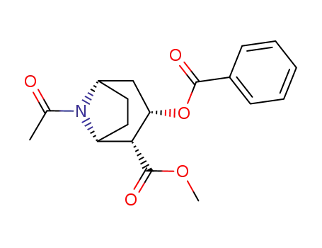 Molecular Structure of 137668-43-0 (N-acetyl-N-norcocaine)