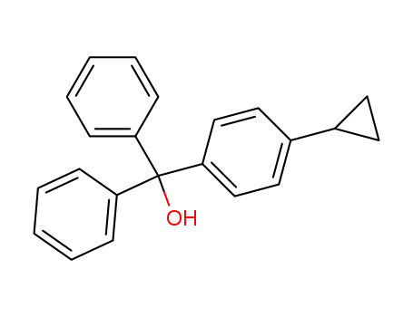p-Cyclopropylphenyldiphenylmethanol