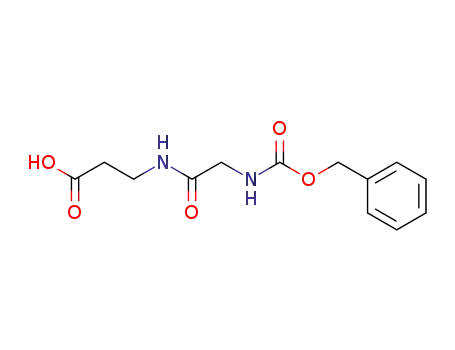 Molecular Structure of 13029-38-4 (N-[(benzyloxy)carbonyl]glycyl-beta-alanine)