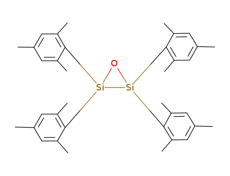 1,1,2,2-tetramesityl-3-oxa-1,2-disilacyclopropane