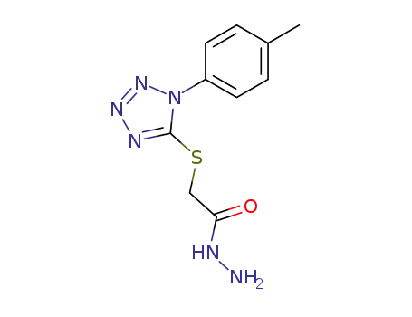 <<1-(4-methylphenyl)-1H-tetrazol-5-yl>thio>-acetic acid hydrazide