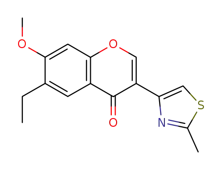 6-ethyl-7-methoxy-3-(2-methyl-1,3-thiazol-4-yl)-4H-chromen-4-one