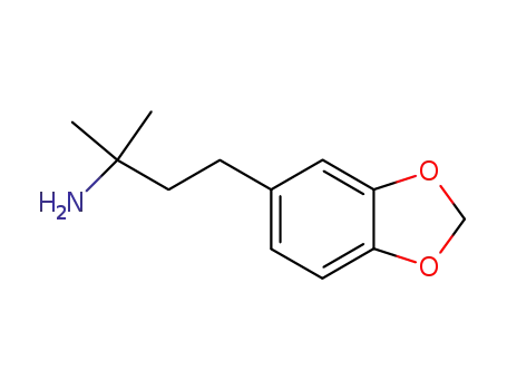 Molecular Structure of 76310-64-0 (α,α-dimethyl-1,3-benzodioxole-5-propanamine)