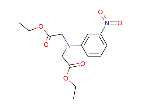 N,N-bis(2-ethoxy-2-oxo-1-ethyl)-3-nitrophenylamine