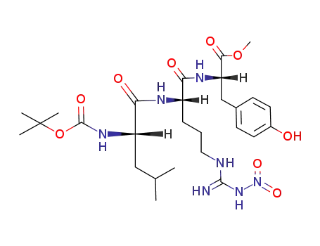 Boc-Leu-Arg(NO<sub>2</sub>)-Tyr-OMe
