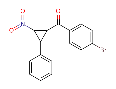 (4-bromo-phenyl)-(2-nitro-3-phenyl-cyclopropyl)-ketone