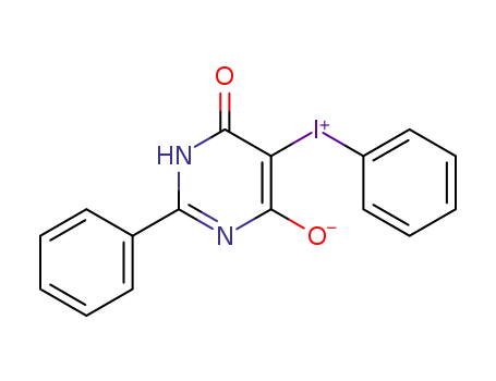 6-oxo-2-phenyl-5-phenyliodonium-1,6-dihydropyrimidin-4-olate