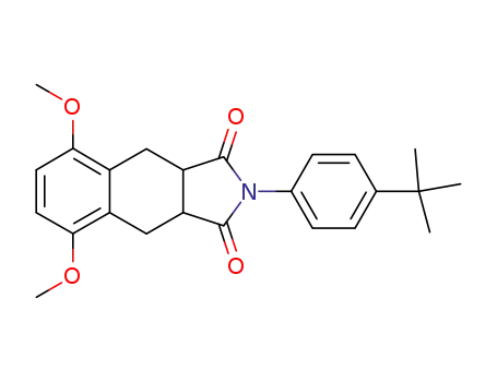 N-(4-tert-butylphenyl)-5,8-dimethoxy-1,2,3,4-tetrahydro-2,3-naphthalenedicarboximide