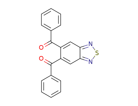 Molecular Structure of 24793-65-5 (<i>C</i>,<i>C</i>'-diphenyl-<i>C</i>,<i>C</i>'-benzo[1,2,5]thiadiazole-5,6-diyl-bis-methanone)