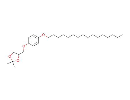 4-(4-Hexadecyloxy-phenoxymethyl)-2,2-dimethyl-[1,3]dioxolane