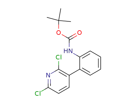 [2-(2,6-Dichloro-pyridin-3-yl)-phenyl]-carbamic acid tert-butyl ester