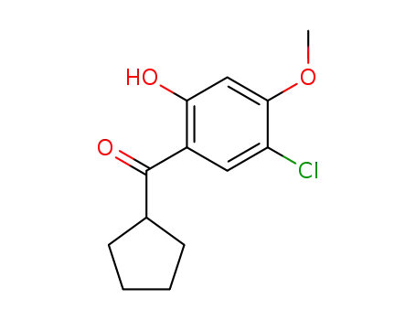 Methanone, (5-chloro-2-hydroxy-4-methoxyphenyl)cyclopentyl-