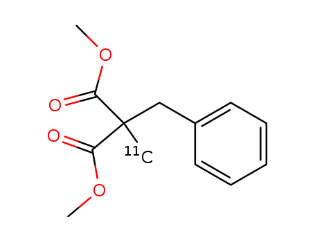dimethyl 2-benzyl-2-(<11C>methyl)malonate