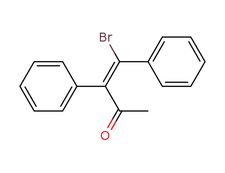 3-Buten-2-one, 4-bromo-3,4-diphenyl-, (E)-
