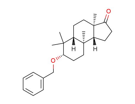 (3aR,5aR,7S,9aS,9bR)-7-Benzyloxy-3a,6,6,9a-tetramethyl-dodecahydro-cyclopenta[a]naphthalen-3-one