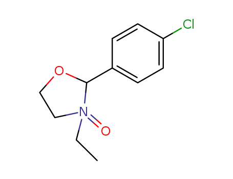 2-(4-Chloro-phenyl)-3-ethyl-oxazolidine 3-oxide