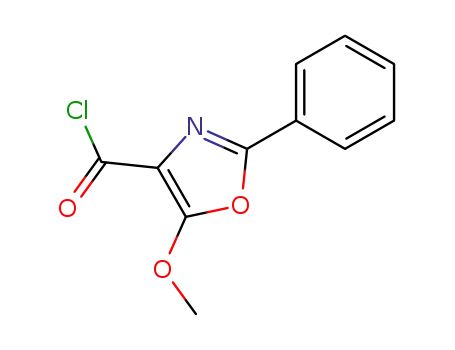 5-methoxy-2-phenyl-oxazole-4-carbonyl chloride