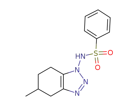 5-methyl-1-phenylsulfonylamino-4,5,6,7-tetrahydrobenzo-1,2,3-triazole