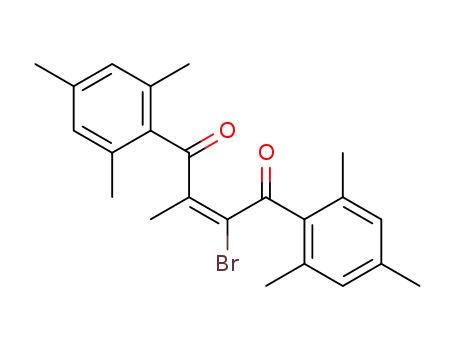 3-bromo-2-methyl-1.4-bis-(2.4.6-trimethyl-phenyl)-butene-(2<i>t</i>)-dione-(1.4)