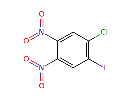 1-chloro-2-iodo-4,5-dinitro-benzene