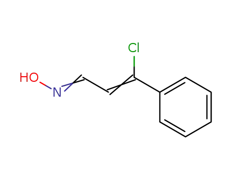 2-Propenal, 3-chloro-3-phenyl-, oxime
