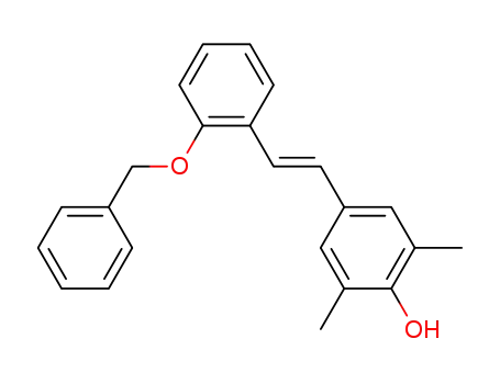 4-[(E)-2-(2-Benzyloxy-phenyl)-vinyl]-2,6-dimethyl-phenol