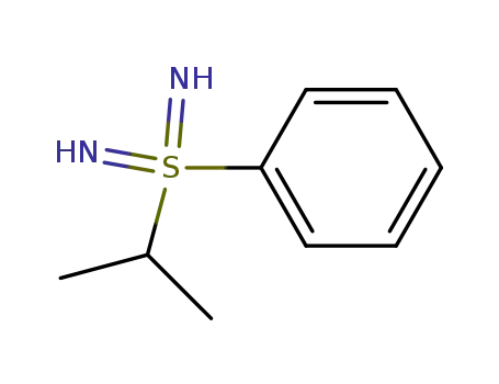 Molecular Structure of 89545-14-2 (Benzene, [(1-methylethyl)sulfonodiimidoyl]-)