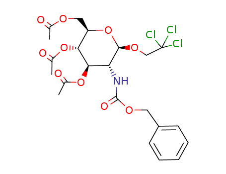 2,2,2-trichloroethyl 3,4,6-tri-O-acetyl-2-benzyloxycarbonylamino-2-deoxy-β-D-glucopyranoside