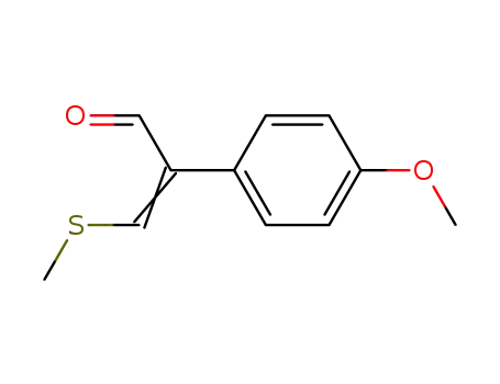 (Z)-2-(4-Methoxy-phenyl)-3-methylsulfanyl-propenal