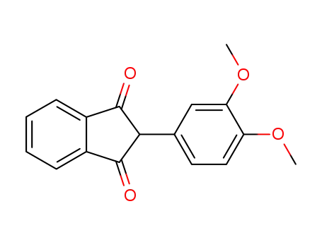 2-(3,4-Dimethoxyphenyl)-1H-indene-1,3(2H)-dione