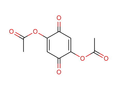 2,5-Cyclohexadiene-1,4-dione, 2,5-bis(acetyloxy)-