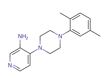 Piperazine, 1-(3-amino-4-pyridyl)-4-(2,5-xylyl)-