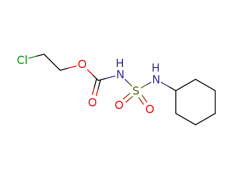 Carbamic acid, ((cyclohexylamino)sulfonyl)-, 2-chloroethyl ester
