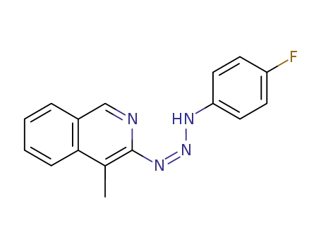 C<sub>16</sub>H<sub>13</sub>FN<sub>4</sub>