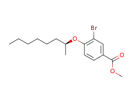 methyl 3-bromo-4-<<(S)-1-methylheptyl>oxy>benzoate