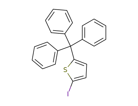 2-iodo-5-trityl-thiophene