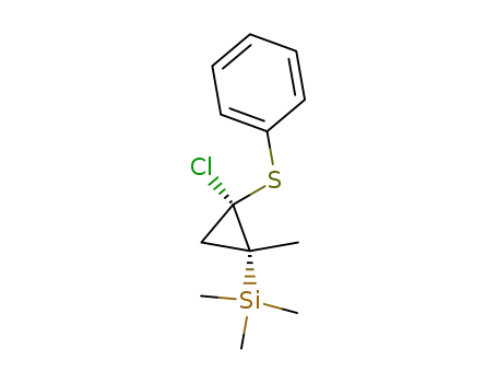 Z-1-chloro-2-methyl-2-trimethylsilyl-cyclopropyl phenyl sulfide