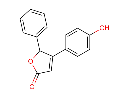 4-(4-Hydroxy-phenyl)-5-phenyl-5H-furan-2-one