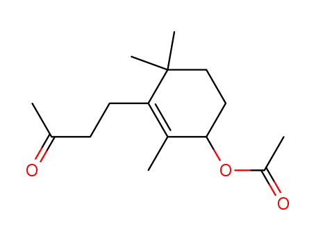 2,4,4-trimethyl-3-(3'-oxo-1'-butyl)-2-cyclohexen-1-yl acetate