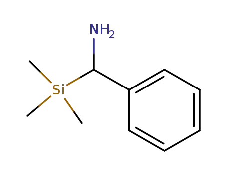 Benzenemethanamine, a-(trimethylsilyl)-