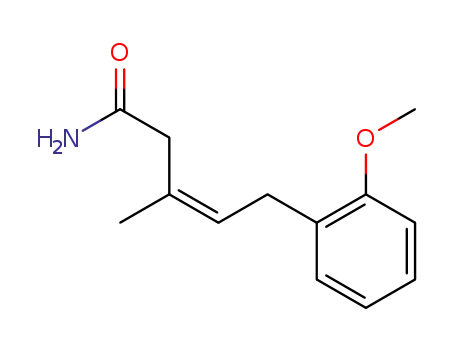 (Z)-5-(2-Methoxy-phenyl)-3-methyl-pent-3-enoic acid amide