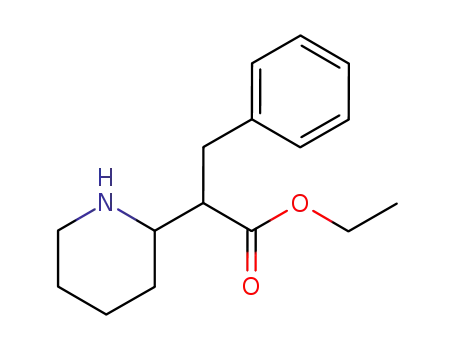 3-Phenyl-2-piperidin-2-yl-propionic acid ethyl ester