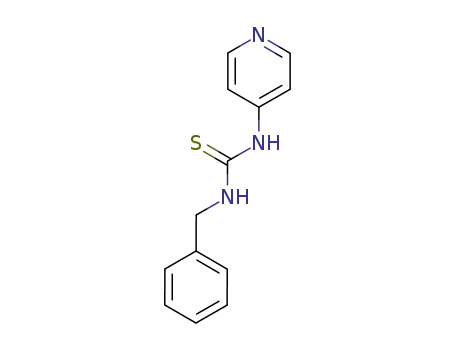 Molecular Structure of 60572-66-9 (Thiourea, N-(phenylmethyl)-N'-4-pyridinyl-)