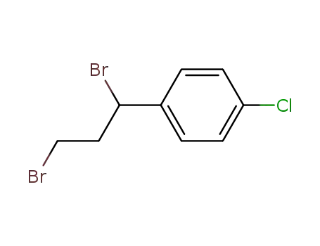 Molecular Structure of 19714-76-2 (1-Chloro-4-(1,3-dibromopropyl)benzene)