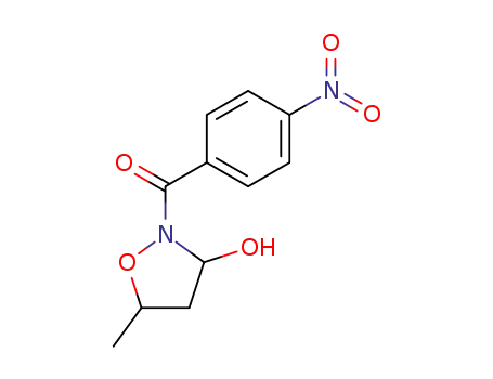 3-Isoxazolidinol, 5-methyl-2-(4-nitrobenzoyl)-