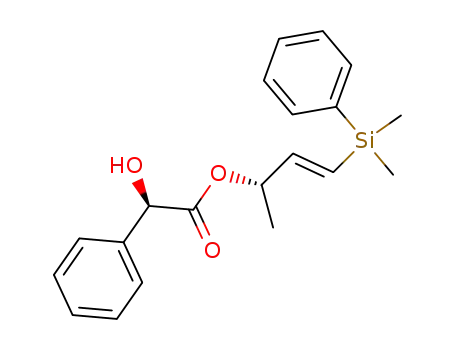 (3R)-3-(1-dimethylphenylsilyl-1-butene) (2R)-2-hydroxy-2-phenylacetate