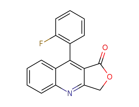 9-(2-Fluorophenyl)furo<3,4-b>quinolin-1(3H)-one