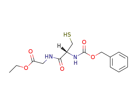 N-<Carbobenzoxy-L-cysteinyl>-glycin-ethylester