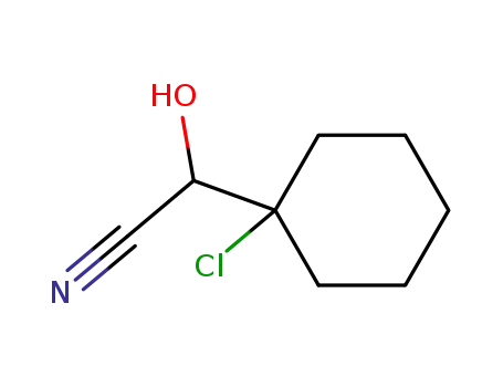 Cyclohexaneacetonitrile, 1-chloro-a-hydroxy-